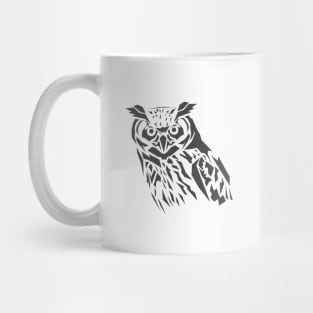 Wisdom in the Dark owl design Mug